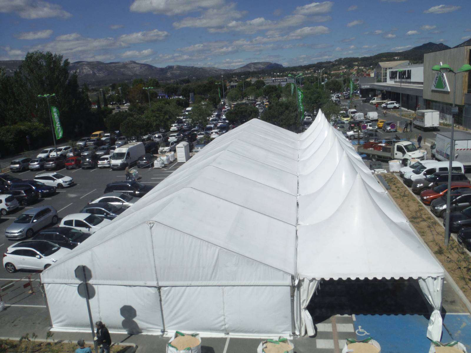 Organisation d'une manifestation pour Leroy Merlin Aubagne