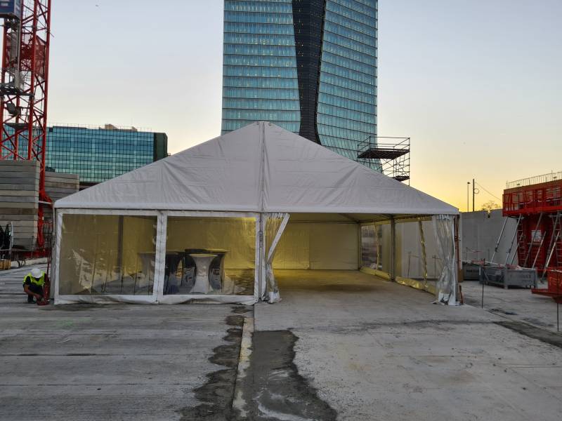 Mise à disposition d'une structure pour le repas de fin d'année  pour Bouygues Immoblier à Marseille